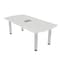 Skutchi Designs 33.5 in W, 69.5 in L, 29 in H, Engineered Wood Top, White H-AREC-3470-PT-EL-WC - alternate 1